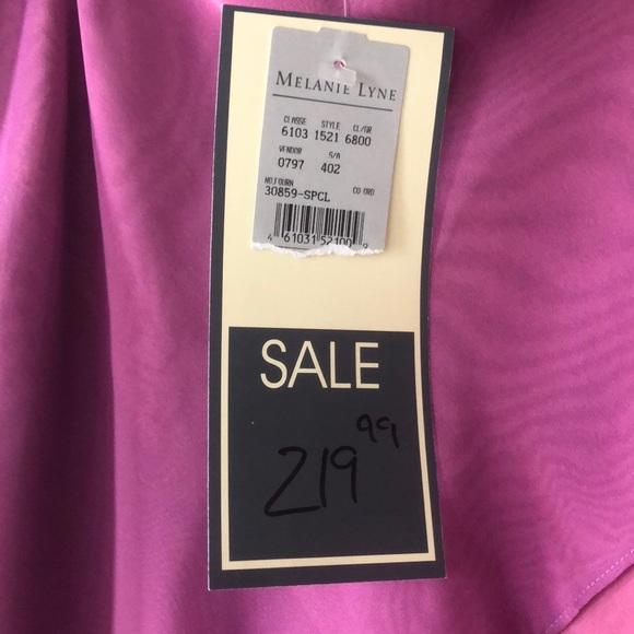 NEW W TAGS! Pink/Purple Ombré Dress - Picture 5 of 5